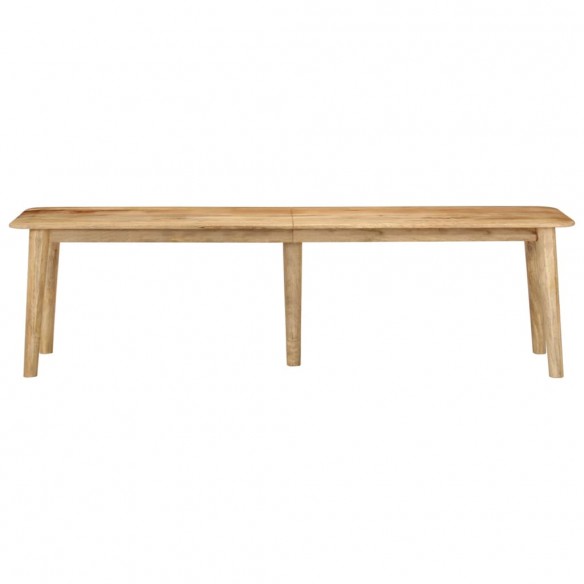 Banc 160x40x45 cm bois massif de manguier