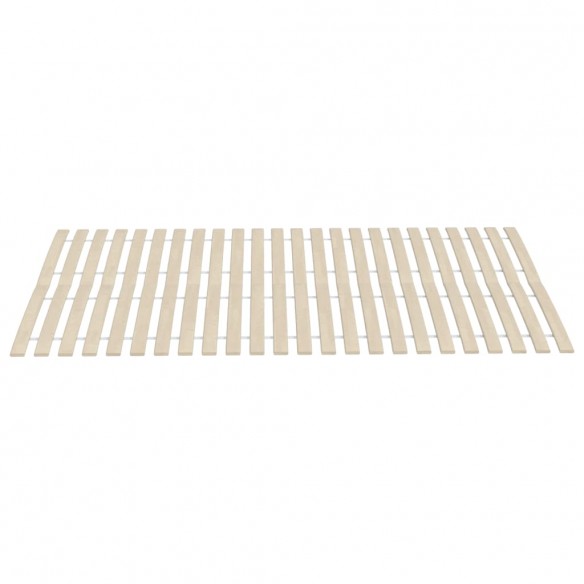 Sommiers à lattes avec 48 lattes 2 pcs 70x200 cm