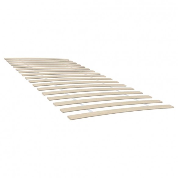 Sommiers à lattes avec 34 lattes 2 pcs 90x200 cm