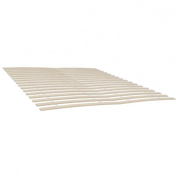 Sommiers à lattes avec 34 lattes 2 pcs 90x200 cm