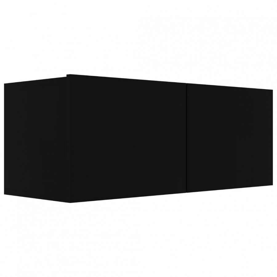 Ensemble de meubles TV 7 pcs Noir 