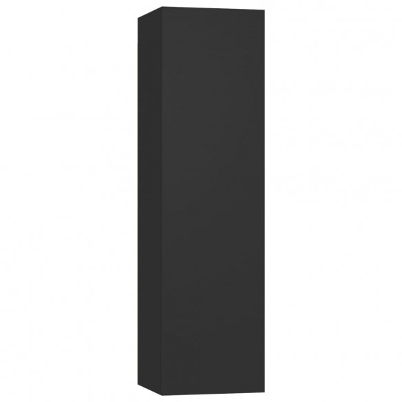 Ensemble de meubles TV 7 pcs Noir 