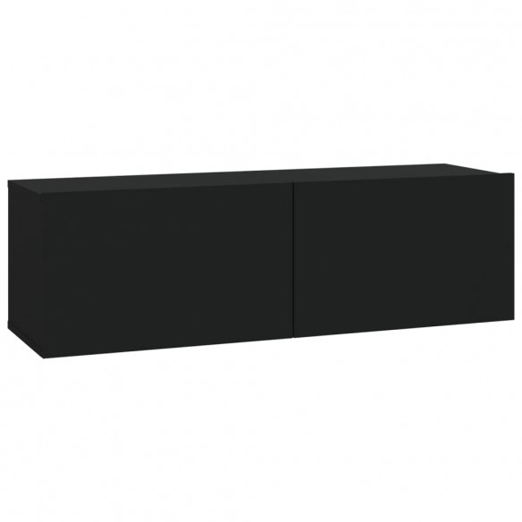 Ensemble de meubles TV 7 pcs Noir 