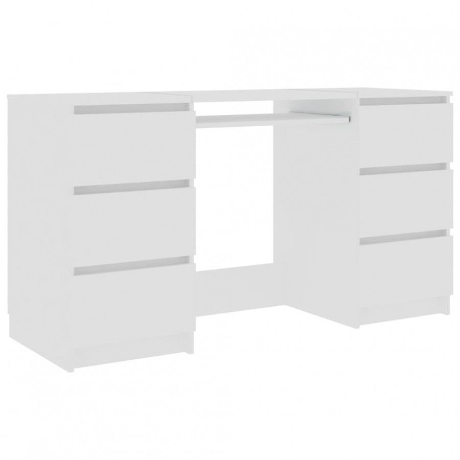 Bureau Blanc 140x50x77 cm 