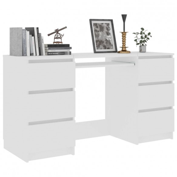 Bureau Blanc 140x50x77 cm 