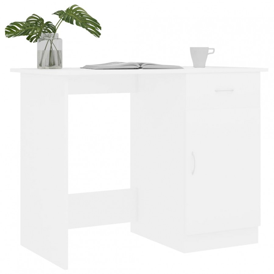 Bureau Blanc 100x50x76 cm 