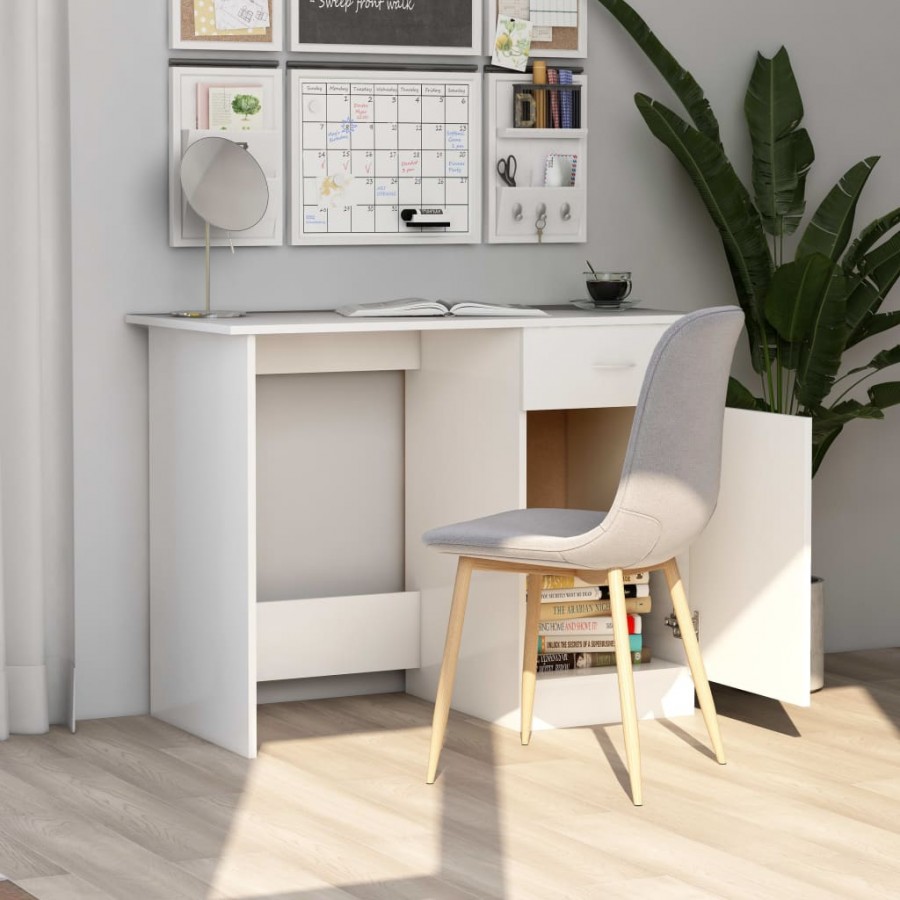 Bureau Blanc 100x50x76 cm 