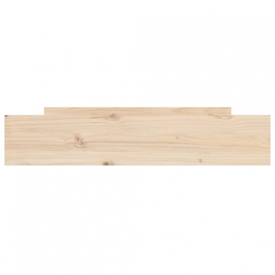 Tiroirs de lit 2 pcs bois de pin massif