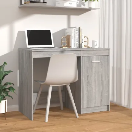 Bureau Sonoma gris 100x50x76 cm 