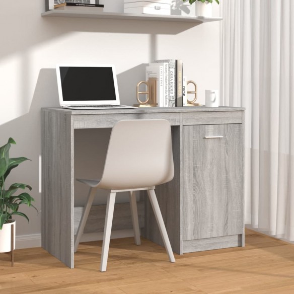 Bureau Sonoma gris 100x50x76 cm 