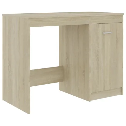 Bureau Chêne sonoma 100x50x76 cm Aggloméré 2