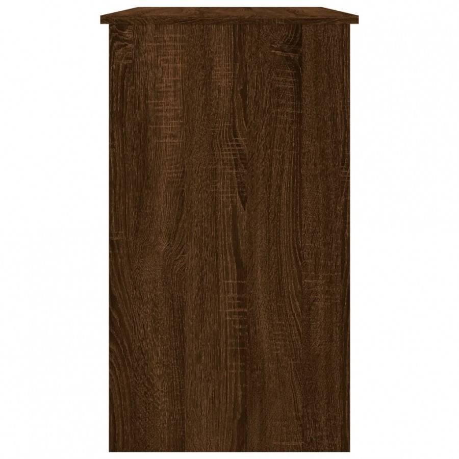 Bureau Chêne marron 90x45x76 cm 