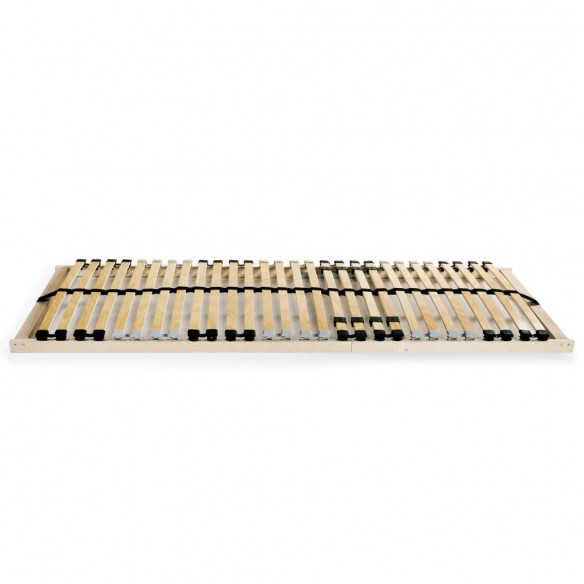 Cadre avec 28 lattes 7 zones 90 x 200 cm