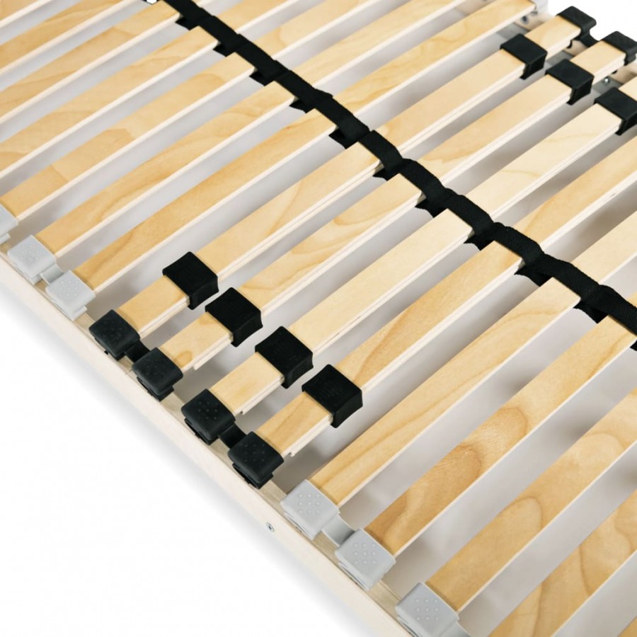Cadre avec 28 lattes 7 zones 90 x 200 cm