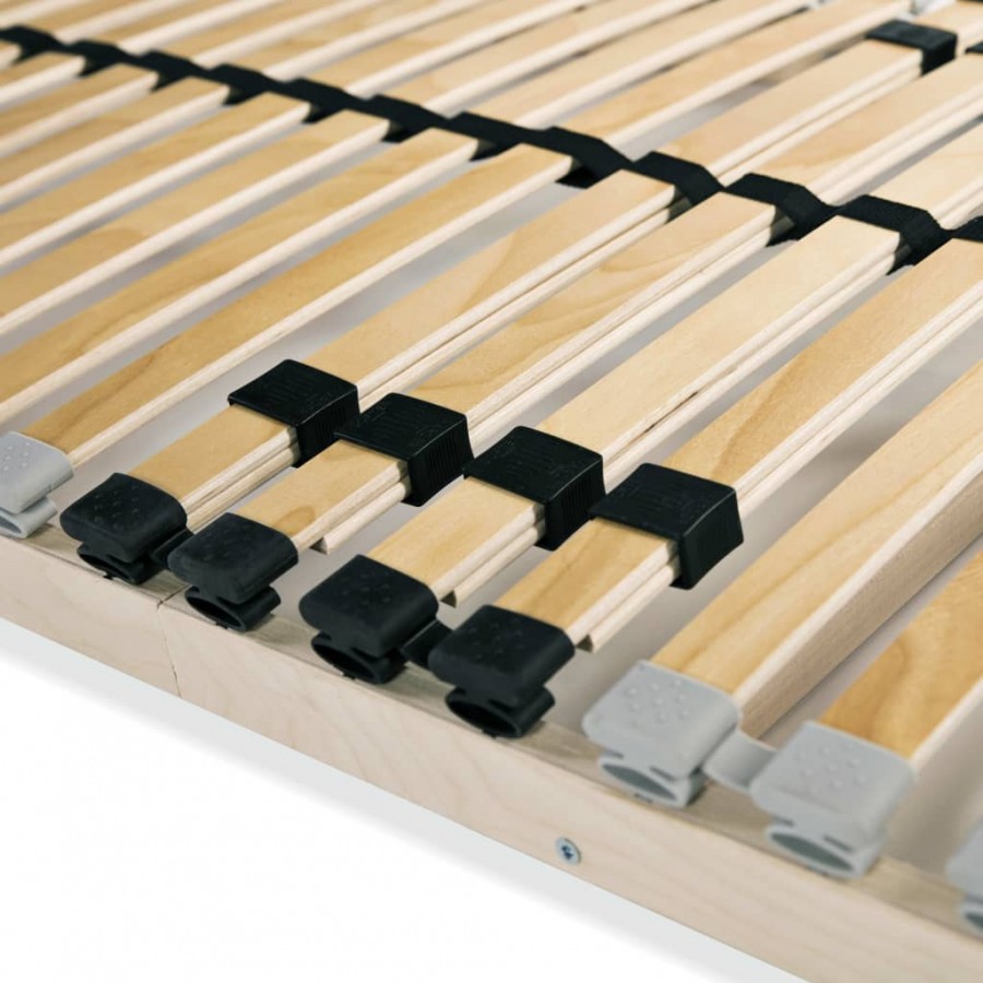 Cadre avec 28 lattes 7 zones 90 x 200 cm