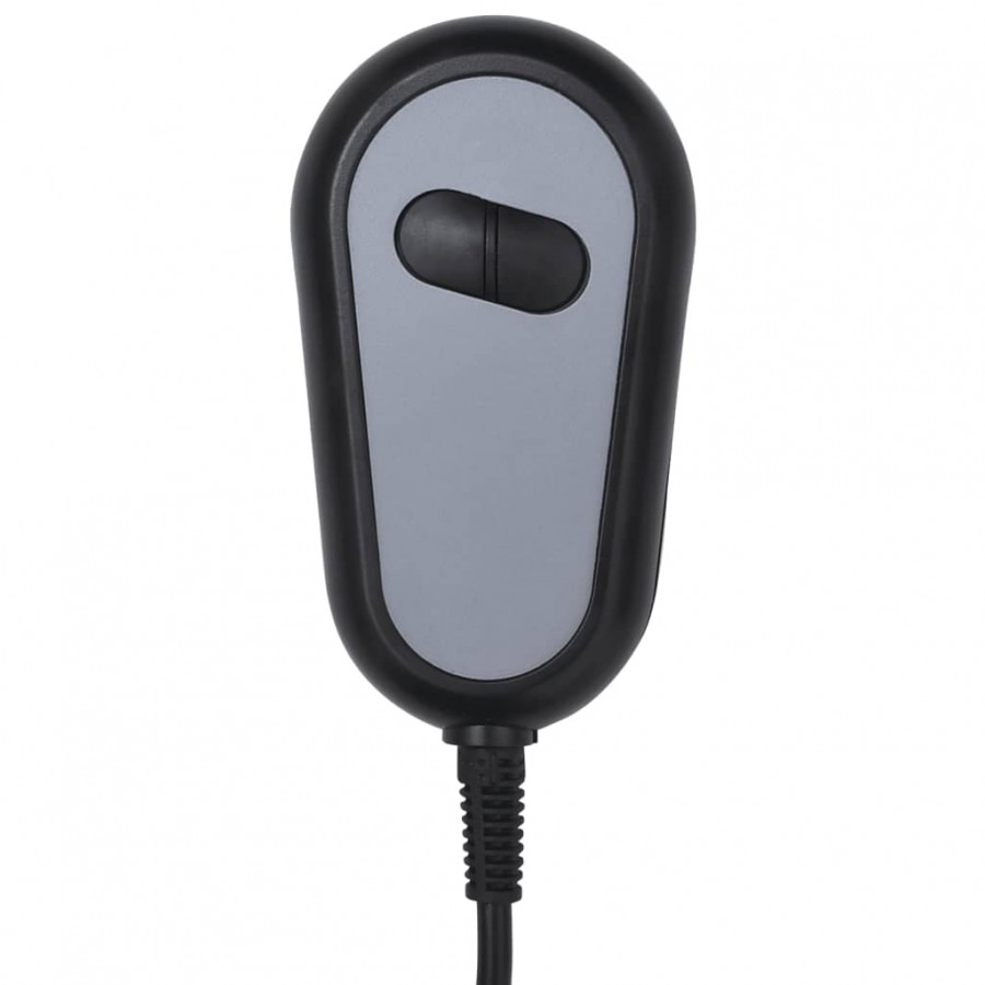 Fauteuil électrique de massage Gris foncé Tissu