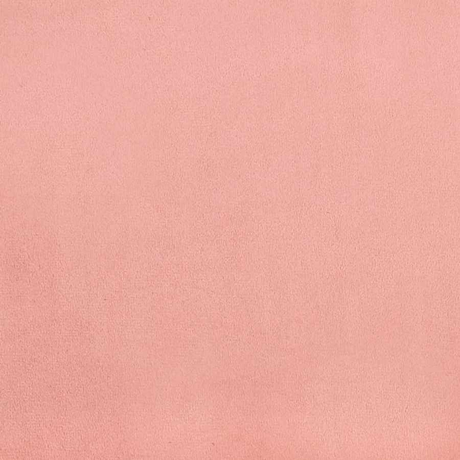 Lit Rose 140x200 cm Velours