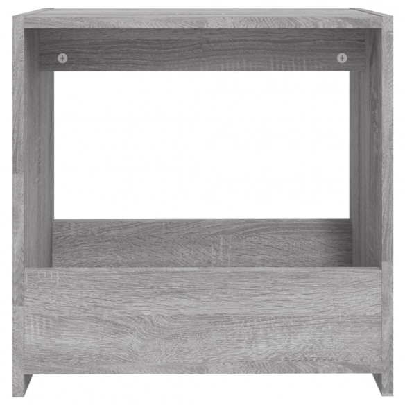 Table d'appoint Sonoma gris 50x26x50 cm 