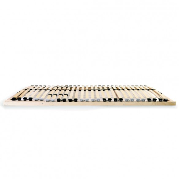 Cadre avec 28 lattes 7 zones 90 x 200 cm