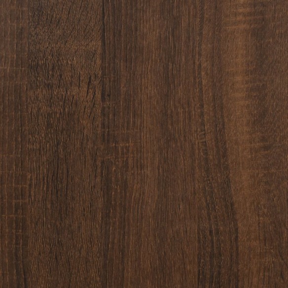 Bureau avec tiroirs Chêne marron 102x50x76 cm 