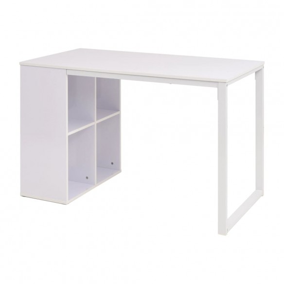 Table d'écriture 120 x 60 x 75 cm Blanc