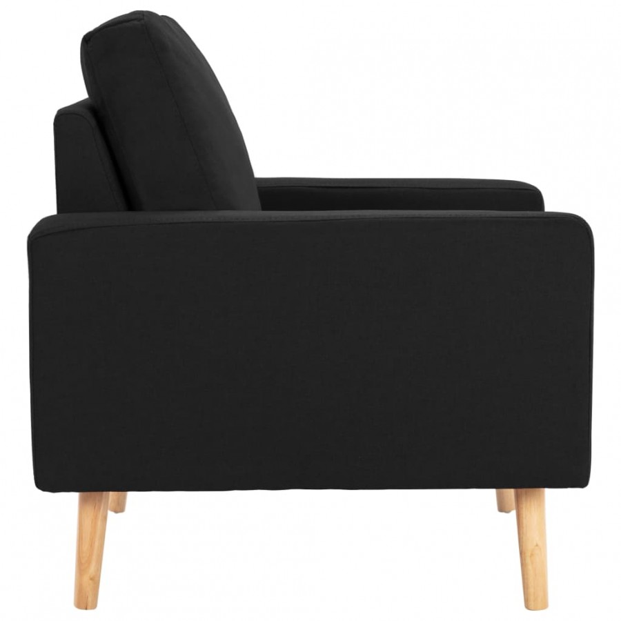 Fauteuil Noir Tissu