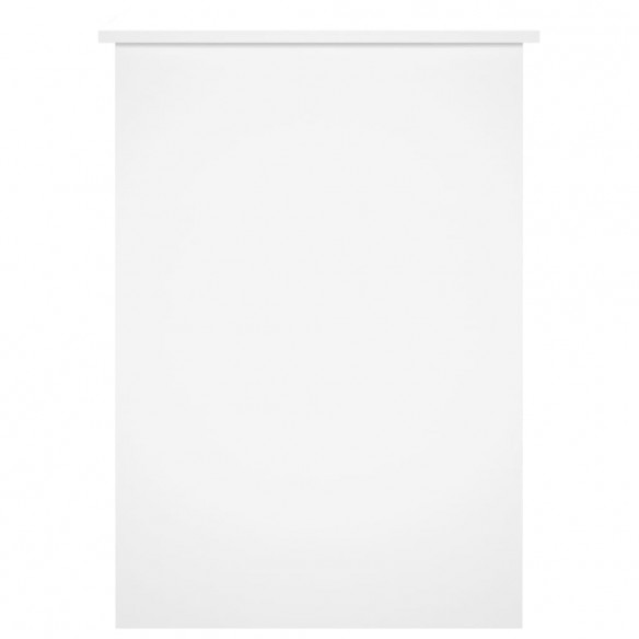Bureau Blanc brillant 100x55x75 cm 