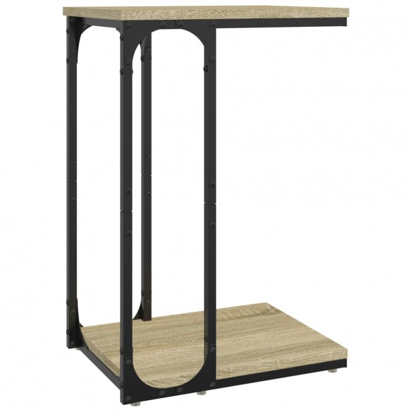 Table d'appoint Chêne sonoma 40x30x60 cm 
