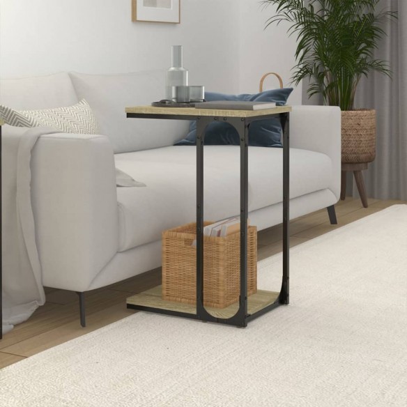 Table d'appoint Chêne sonoma 40x30x60 cm 