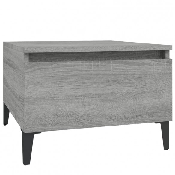 Table d'appoint Sonoma gris 50x46x35 cm 