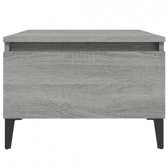 Table d'appoint Sonoma gris 50x46x35 cm 