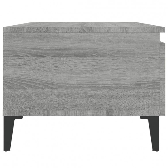 Table d'appoint Sonoma gris 50x46x35 cm 