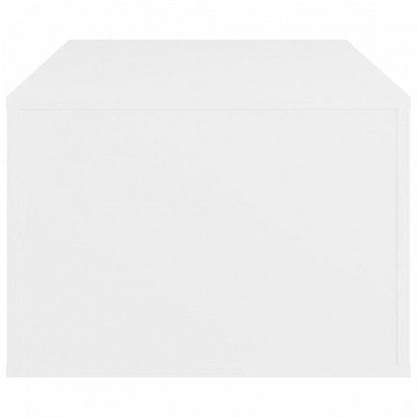 Table basse Blanc 100x50,5x35 cm 