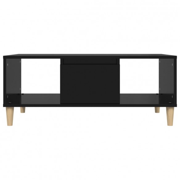 Table basse Noir 90x50x36,5 cm 
