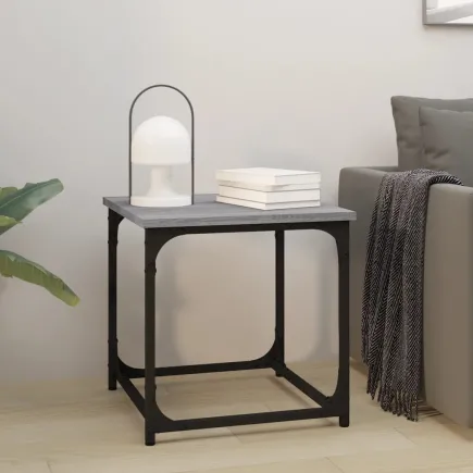 Table d'appoint Sonoma gris 40x40x40 cm 