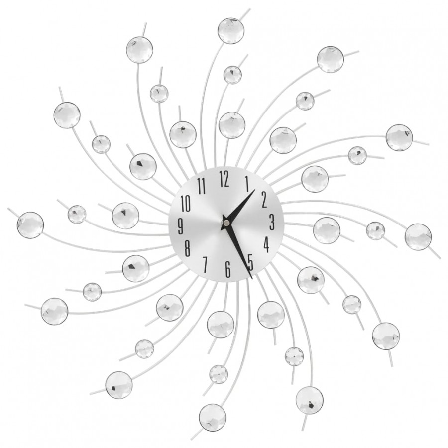 Horloge murale avec mouvement à quartz Design moderne 50 cm