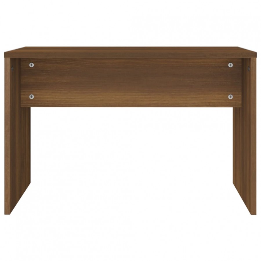 Tabouret de toilette Chêne marron 70x35x45 cm 