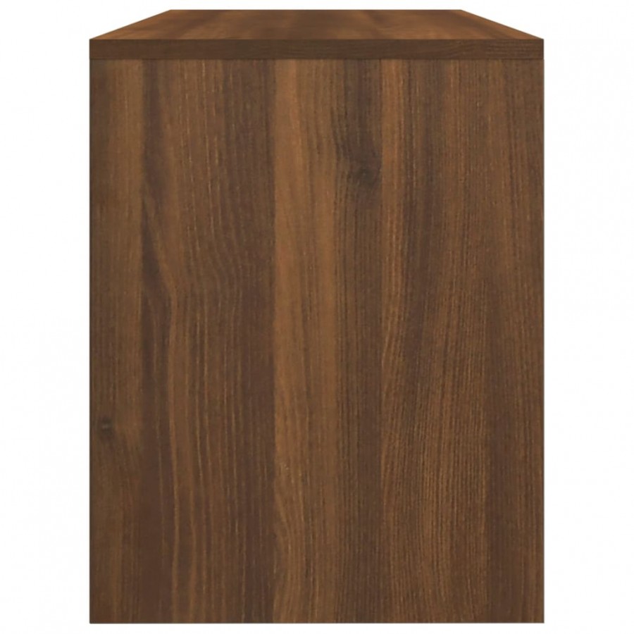 Tabouret de toilette Chêne marron 70x35x45 cm 