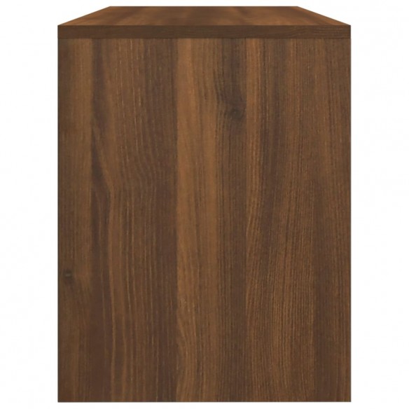 Tabouret de toilette Chêne marron 70x35x45 cm 