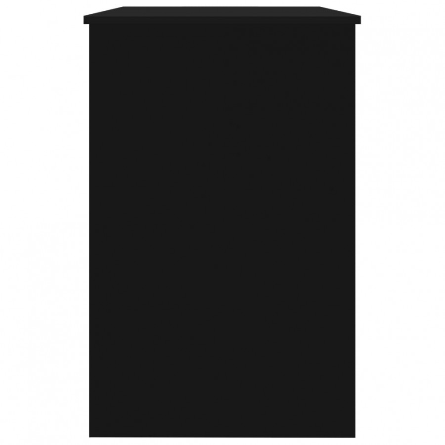 Bureau Noir 100x50x76 cm Aggloméré
