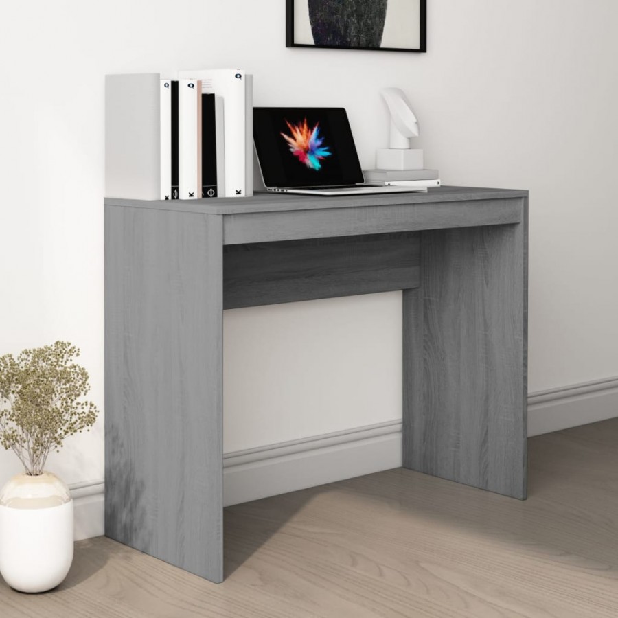 Bureau Sonoma gris 90x40x72 cm 