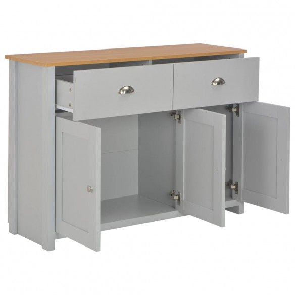 Buffet Gris 112x35x81 cm