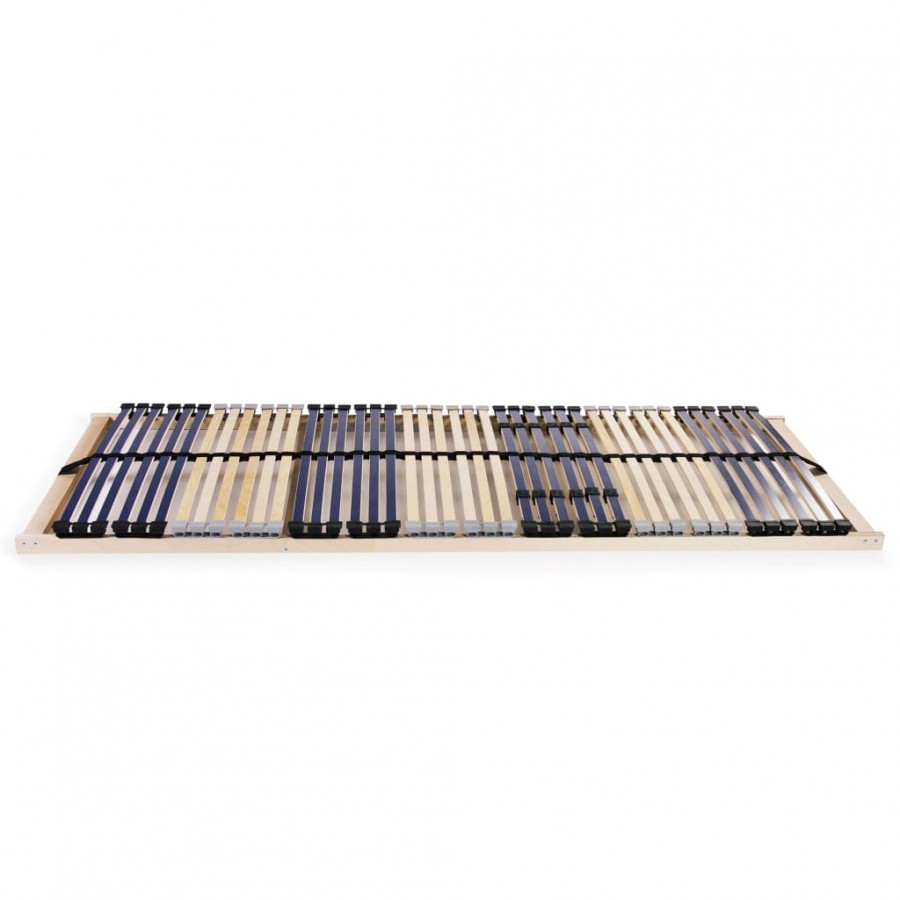 Cadre avec 42 lattes 7 zones 90 x 200 cm