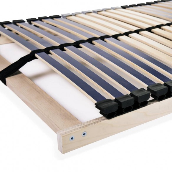Cadre avec 42 lattes 7 zones 90 x 200 cm