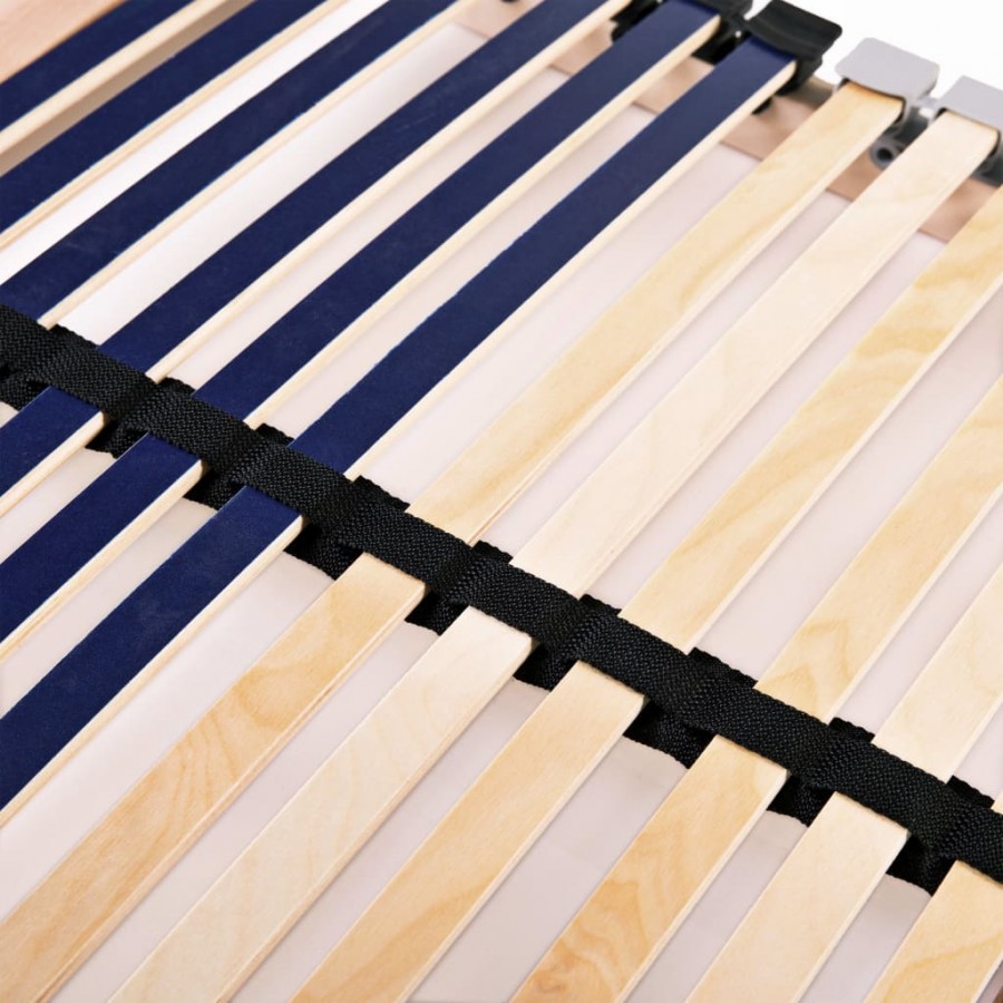 Cadre avec 42 lattes 7 zones 90 x 200 cm