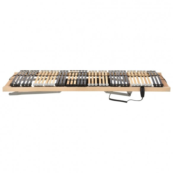 Cadre électrique avec 42 lattes 7 zones 90x200 cm