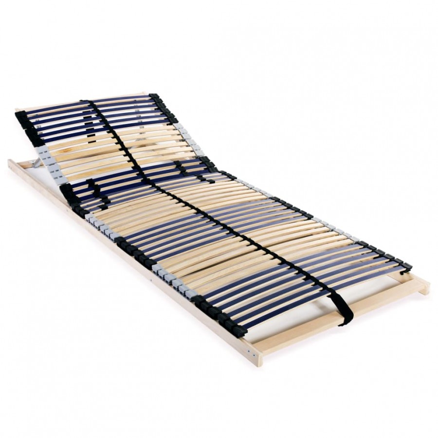 Cadre avec 42 lattes 7 zones 80 x 200 cm
