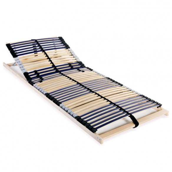Cadre avec 42 lattes 7 zones 80 x 200 cm