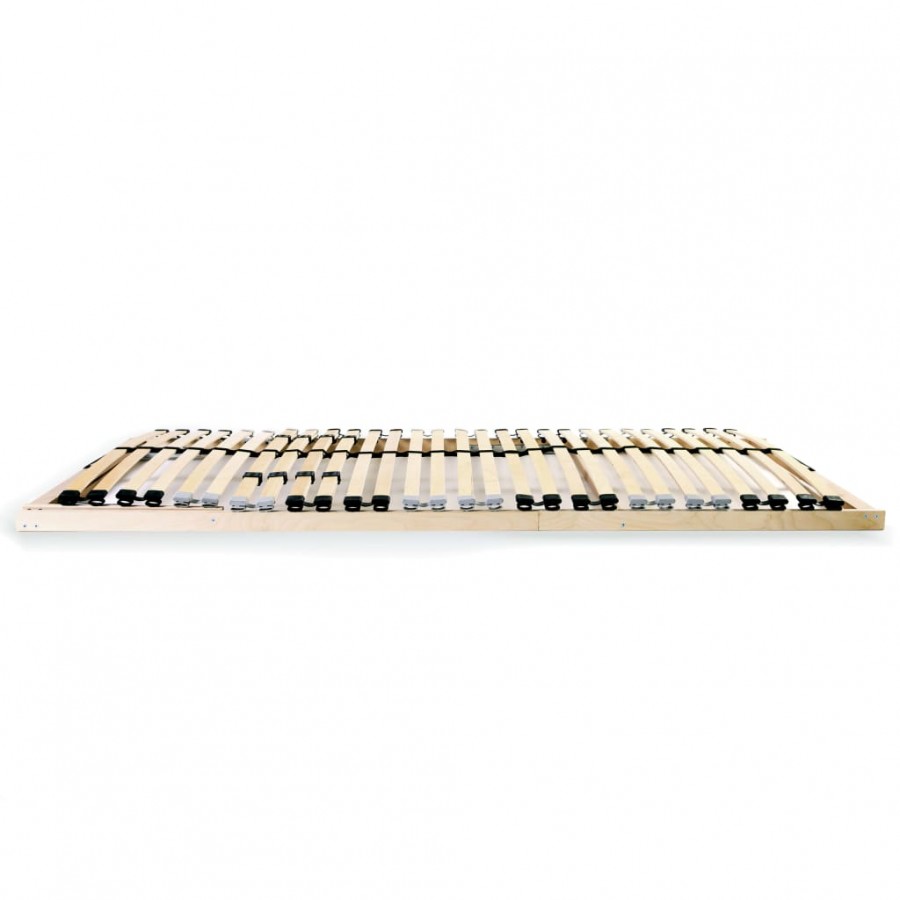 Cadre avec 28 lattes 7 zones 140 x 200 cm