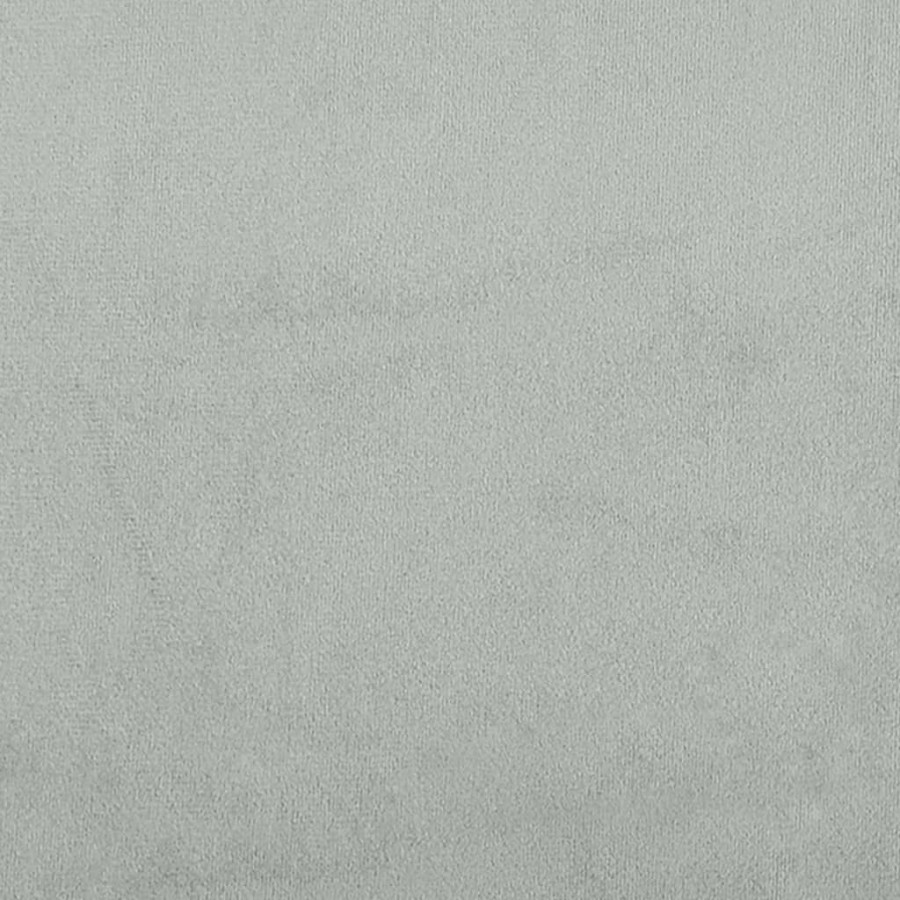 Banc Gris clair 108x79x79 cm Velours